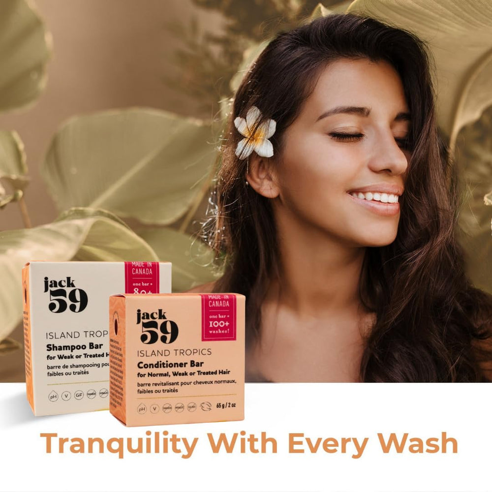 Jack59 Island Tropics duo emphasizes shine and elasticity in use.