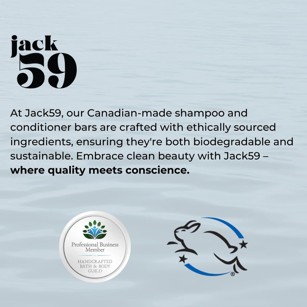 Jack59 soft hair after use with manageable, clean feel.
