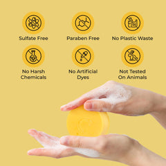 Jack59 volume boost shampoo bar adds body and bounce to fine hair