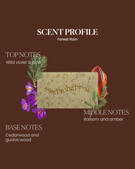 Jackfir Bushwhacker bar soap on bathroom shelf ready for daily use