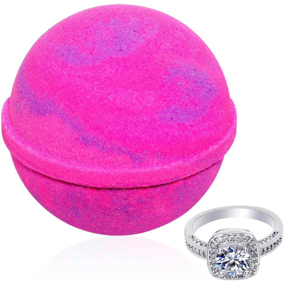 Love Potion bath bomb with ring inside promises a surprise reveal