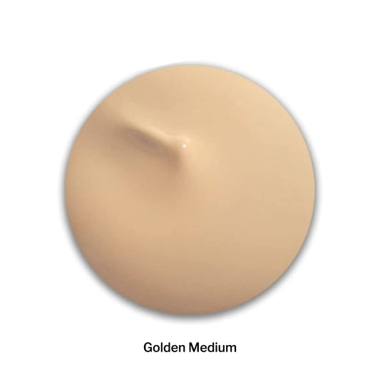 Close up of the creamy texture showing buildable coverage from Jacqueline Kalab