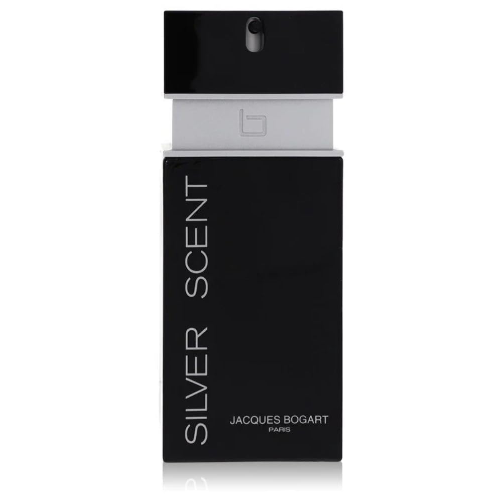 Jacques Bogart Silver Scent bottle pour, versatile EDT for daily wear.