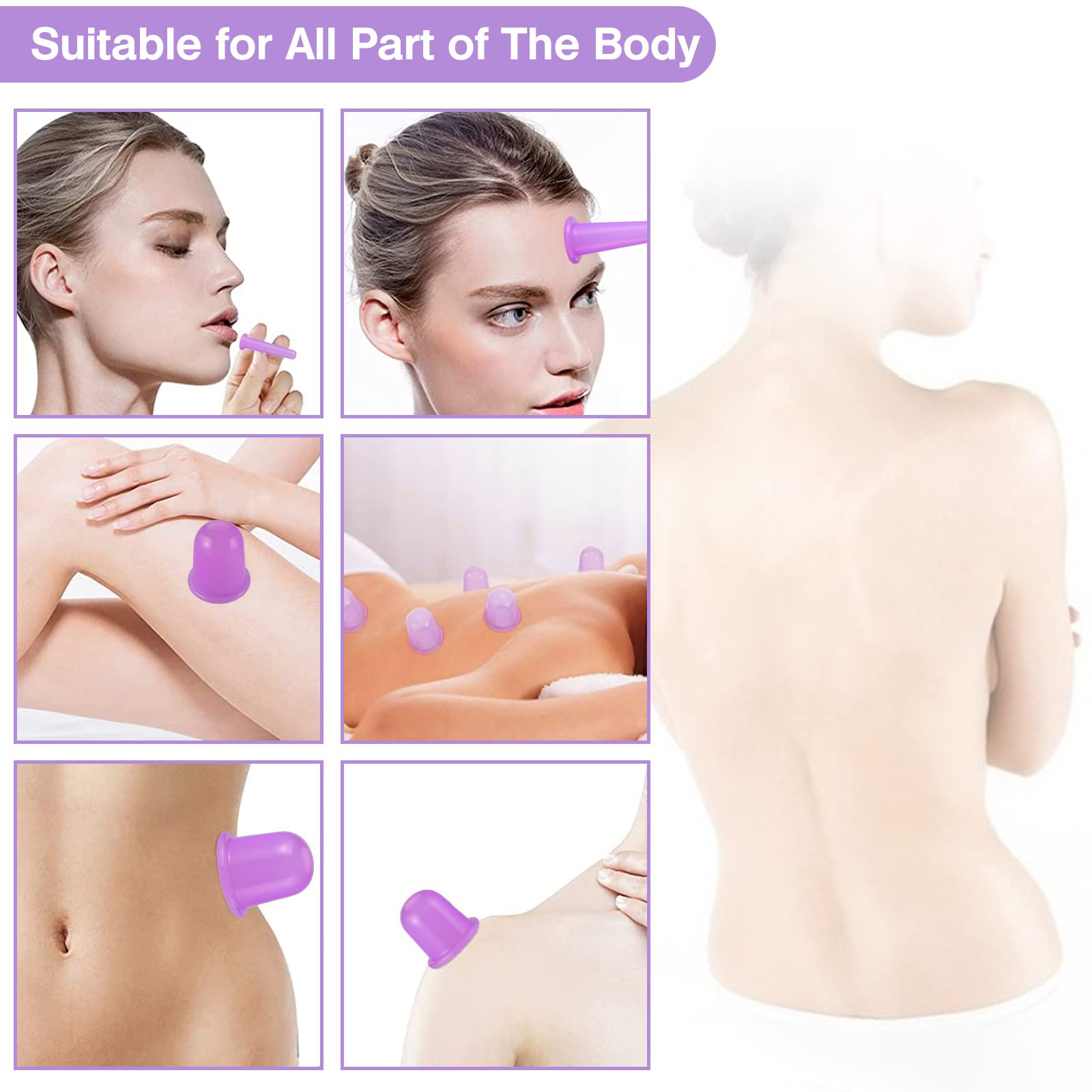 JADE KIT silicone mask helps lock moisture on treated areas.
