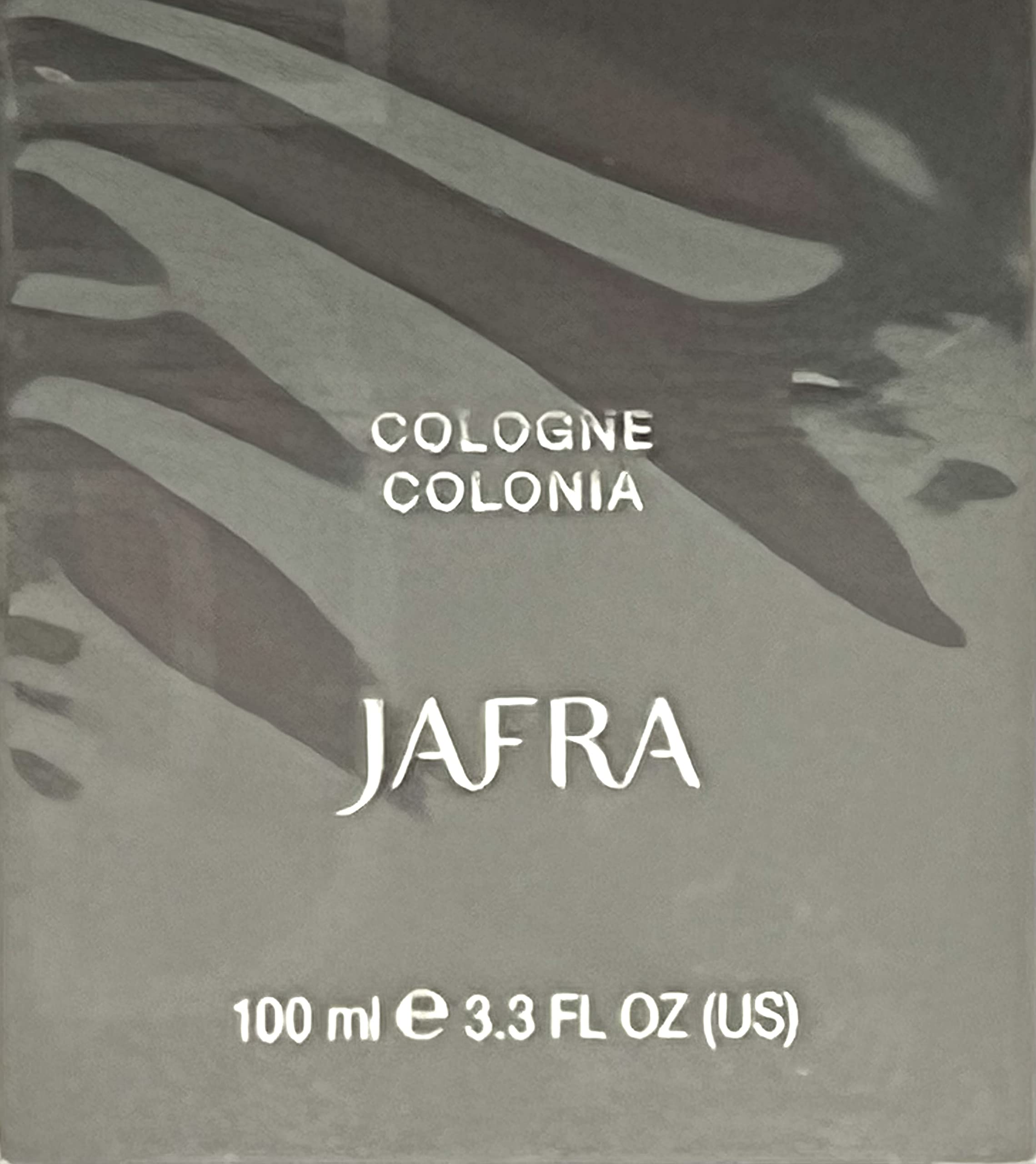 JAFRA JF9 Black bottle on wood surface conveying bold sophistication