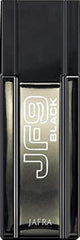 JAFRA JF9 Black cap closeup emphasizing premium finish