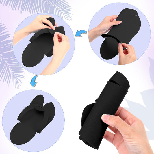 JaGely anti-slip EVA foam slippers provide stable footing in spa areas.