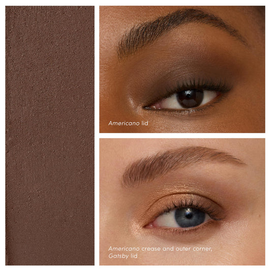 Jane Iredale ColorLuxe Eye Shadow Stick applied look for versatile shading and definition