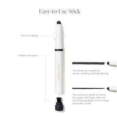 jane iredale ColorLuxe Eye Shadow Stick long-wear velvet finish in bronze