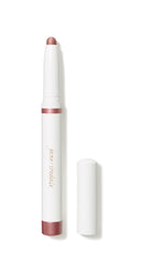 Jane Iredale ColorLuxe Eye Shadow Stick rose swatch shows rich pigment for quick day-to-night color.