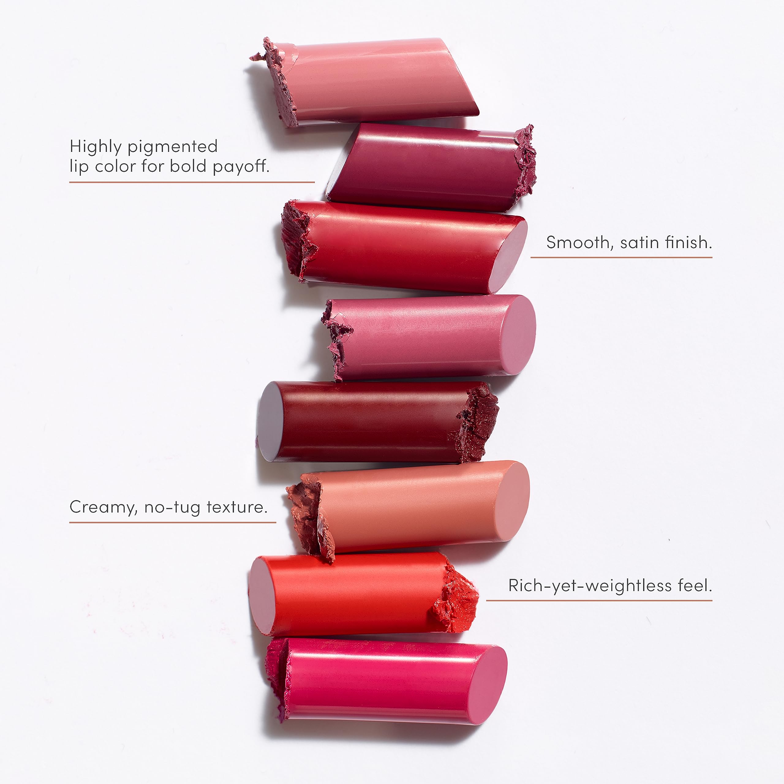 jane iredale ColorLuxe lipstick vegan cruelty-free badge shown on packaging