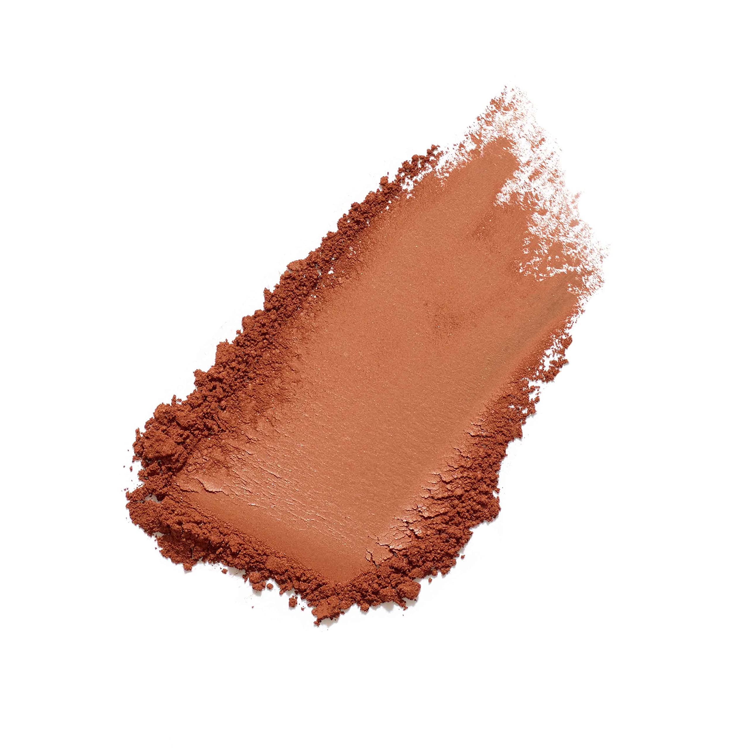 Jane Iredale PureBronze Matte Bronzer applied along hairline and jaw for contour.