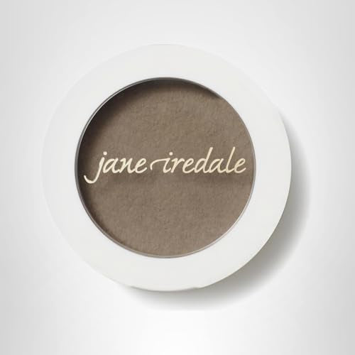 Close-up shows cushiony, blendable PureBrow powder for soft brow definition.