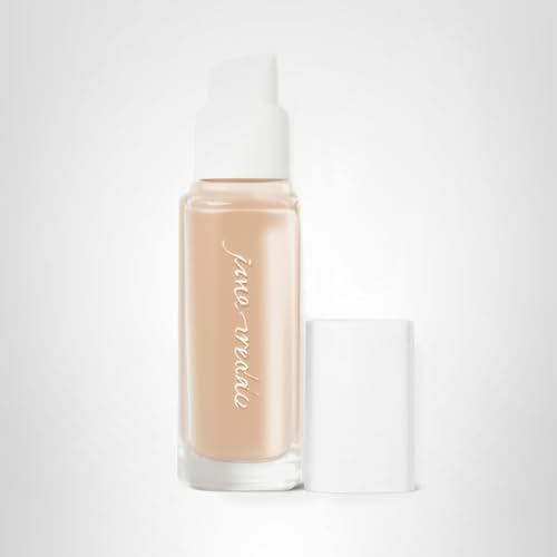 Jane Iredale Skintuition SPF30 finished look shows skin-like, healthy appearance.