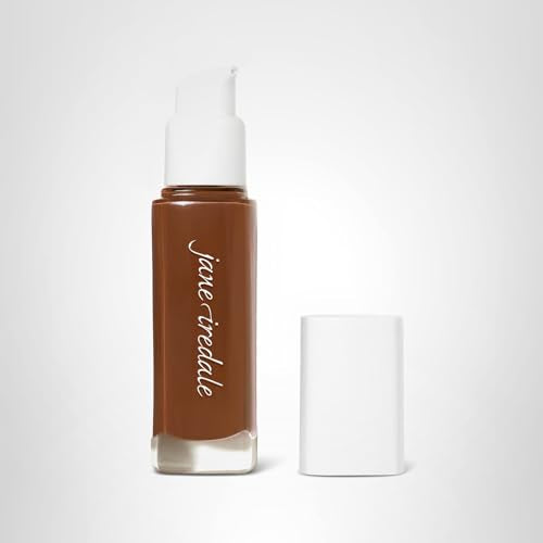 Long-wear, breathable coverage from Jane Iredale Skintuition foundation stays true all day.