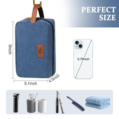 Janhavi canvas interior displaying organized storage pockets for grooming items.