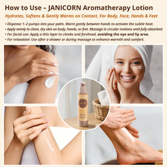 JANICORN hydration ingredients close-up with jojoba, meadowfoam, and squalane.