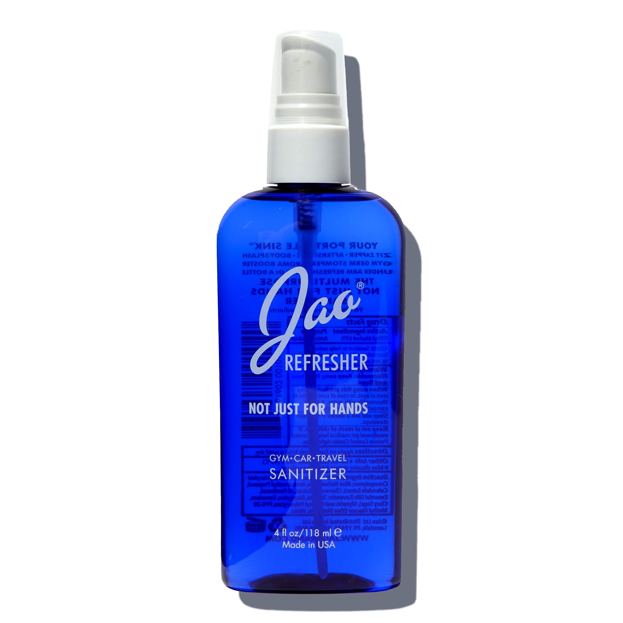 Jao Refresher hand sanitizer for on-the-go cleansing and hydration