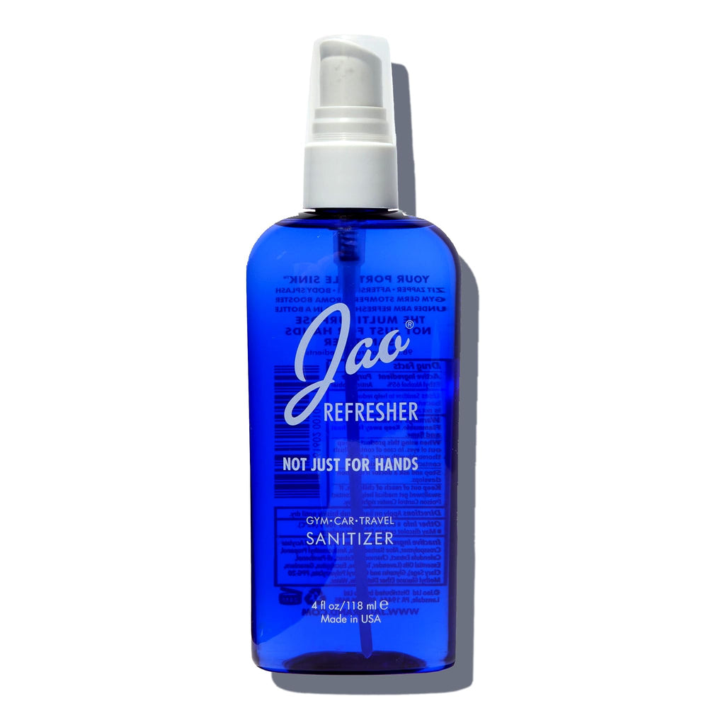 Jao Refresher hand sanitizer for on-the-go cleansing and hydration