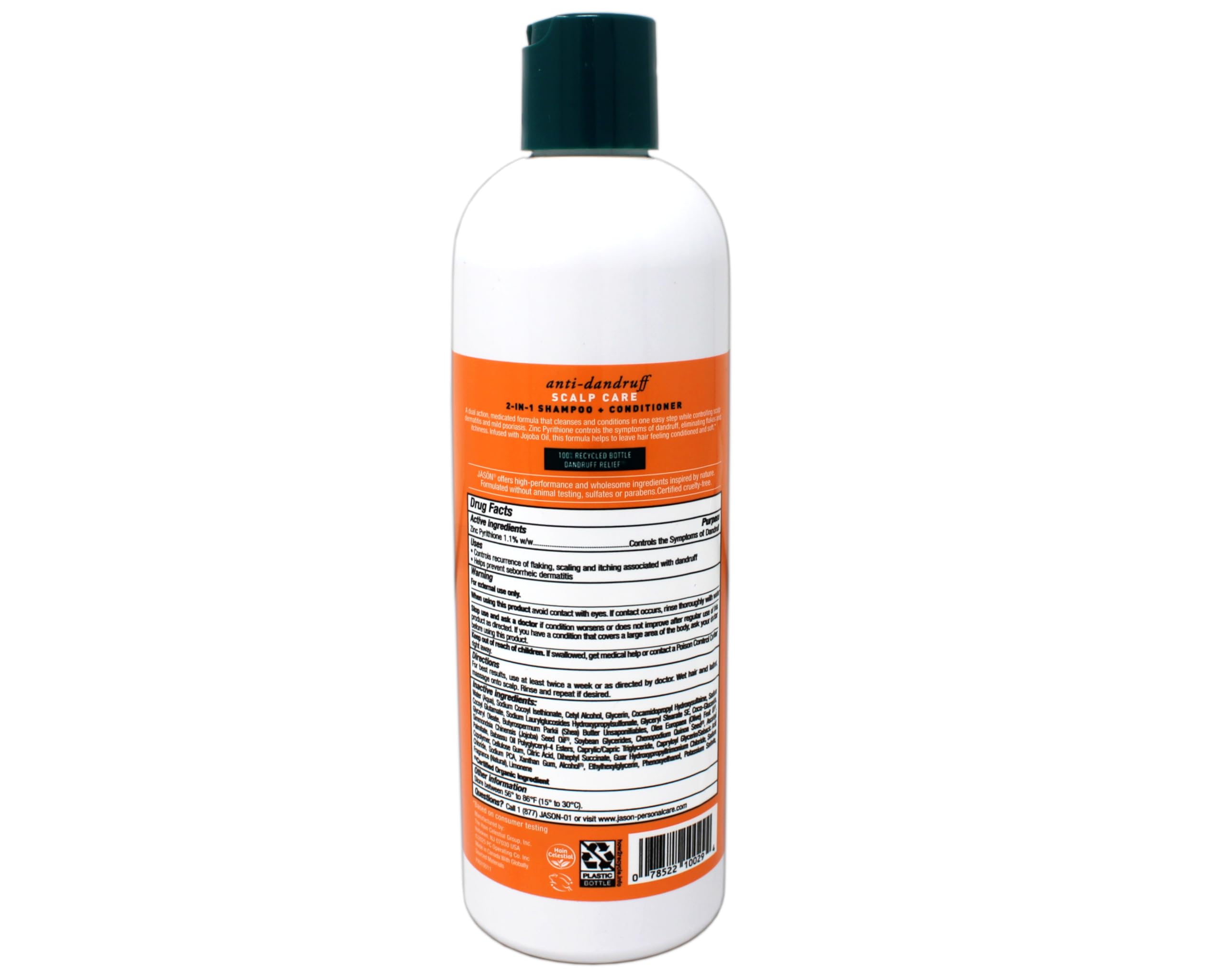 Jason Shampoo Dandruff bathroom-scene fits into daily routines.
