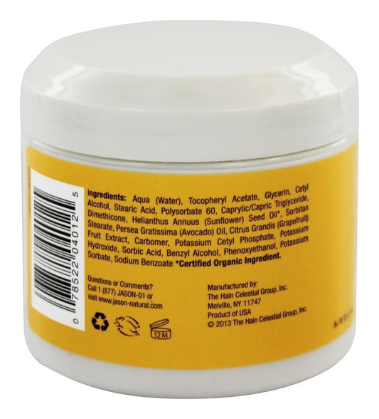 JASON Vitamin E Age Renewal Creme application demonstrated for soft, smooth skin.