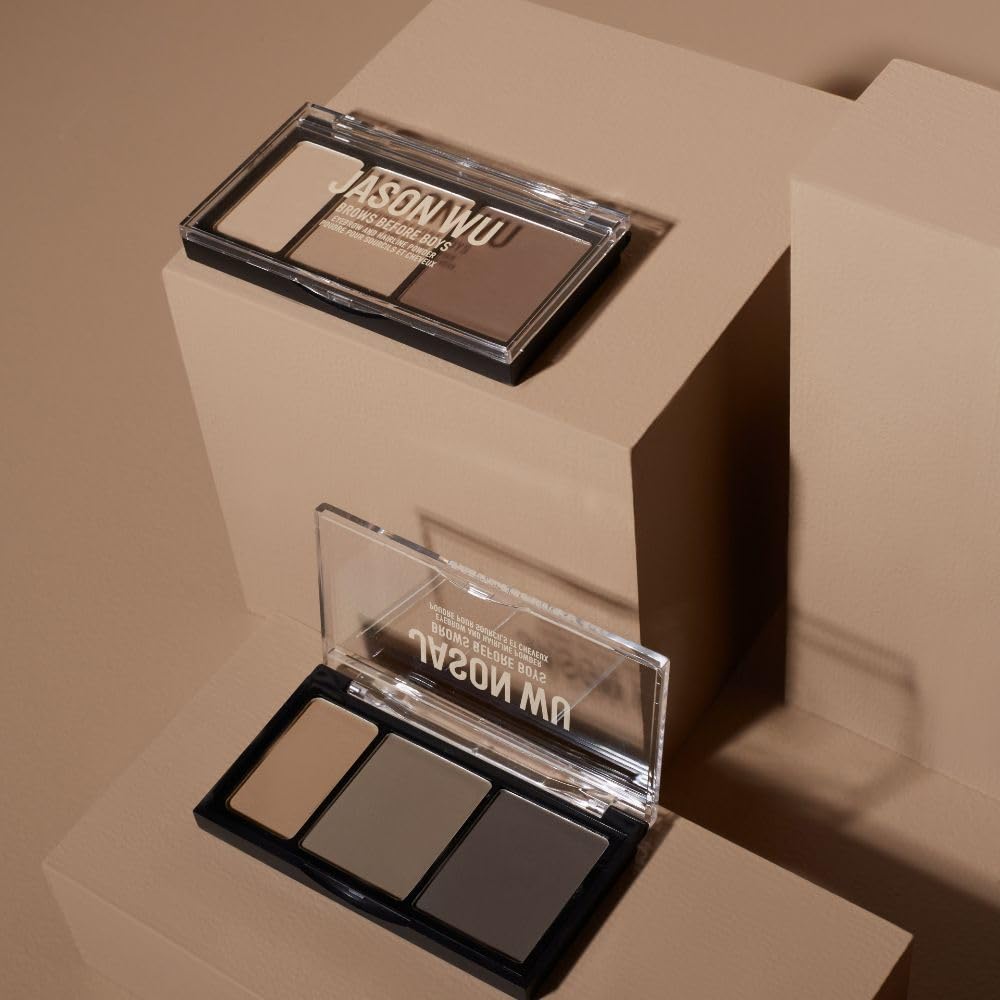 Jason Wu Brows Before Boys hairline fill softens sparse areas along the hairline