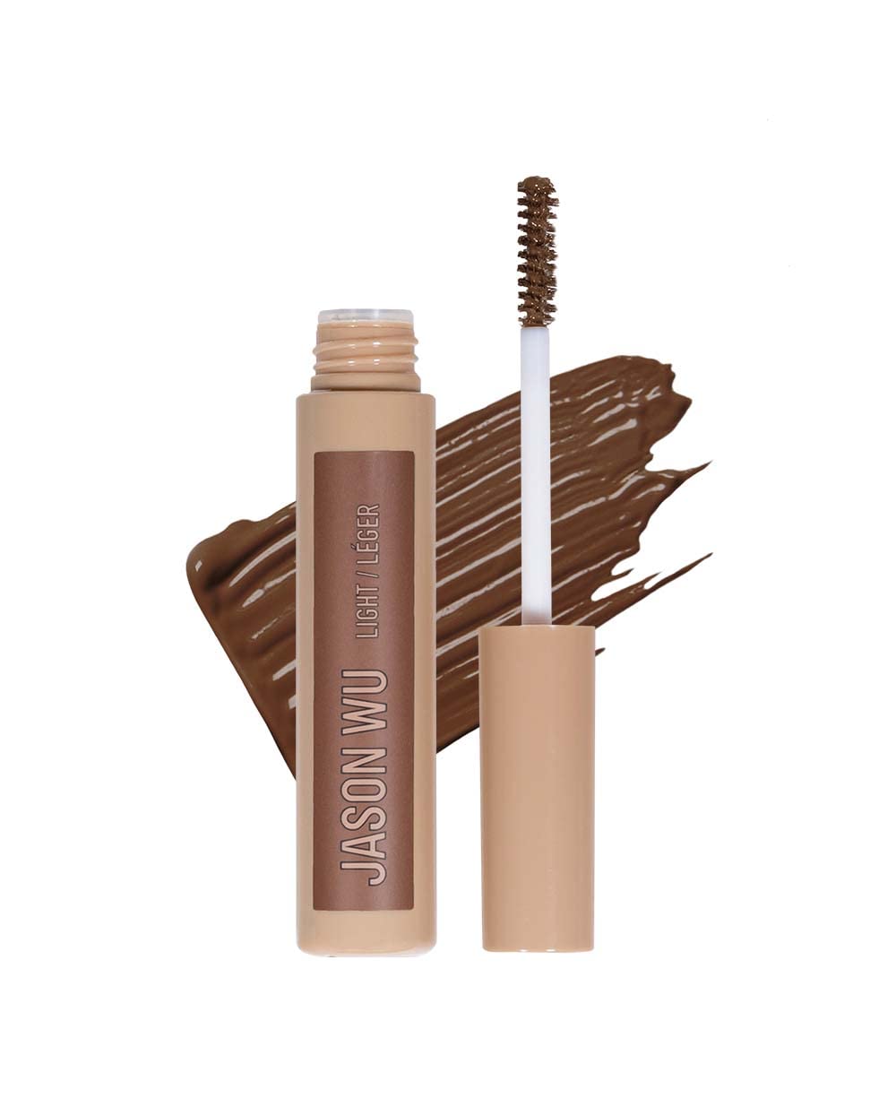 Jason Wu Free-Da Brow light bottle shows water-resistant brow formula for all-day wear