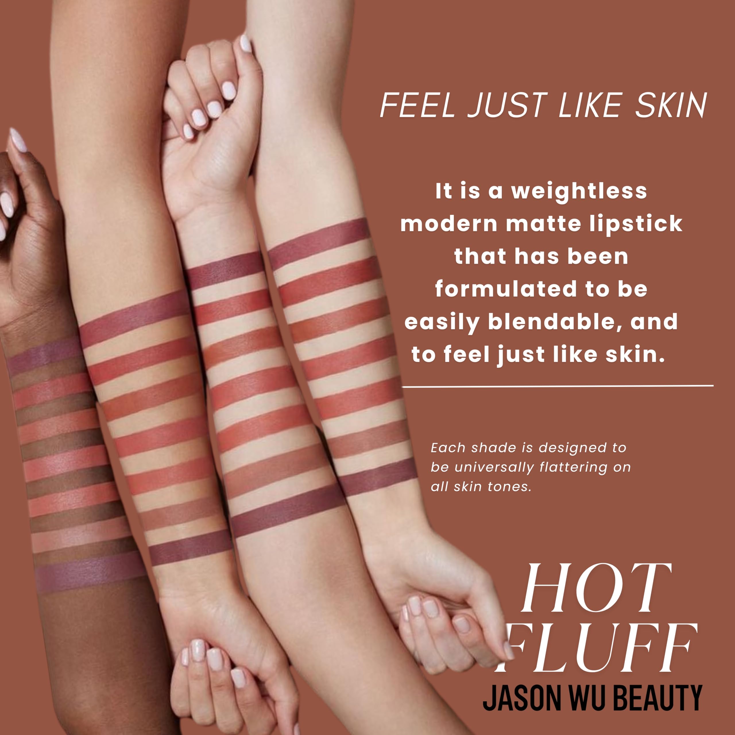 Jason Wu Hot Fluff en los labios, tono mate ligero se extiende sin esfuerzo