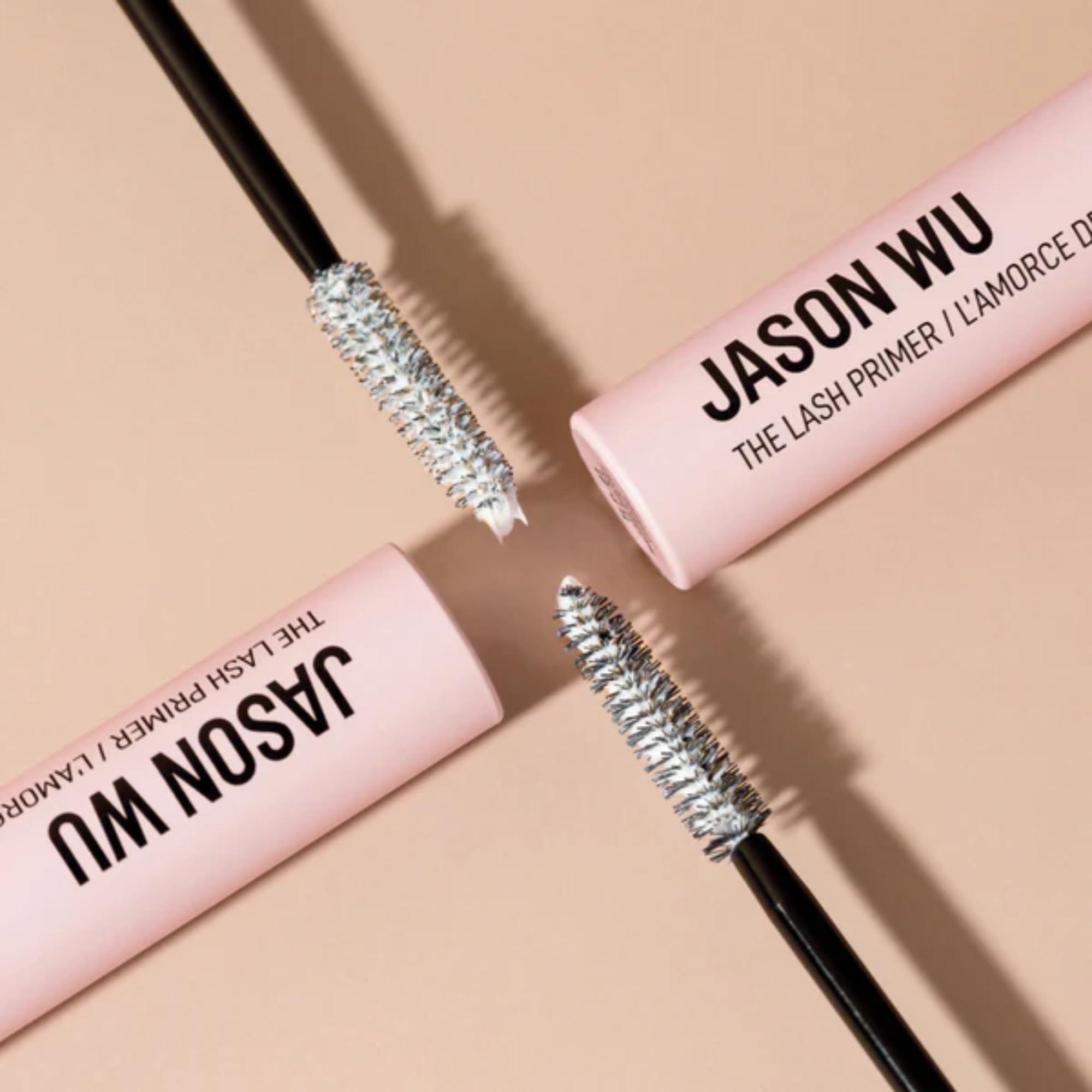 Jason Wu Lash Primer close-up showing peptide-rich formula for stronger-looking lashes.