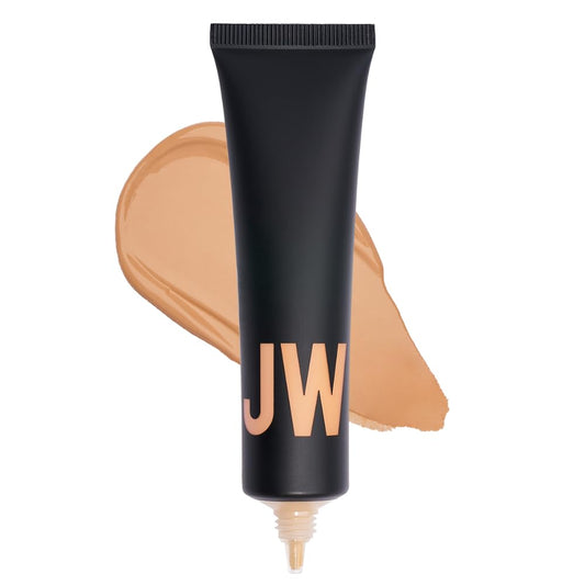 Jason Wu tinted moisturizer bottle pour shows a lightweight formula for natural coverage.