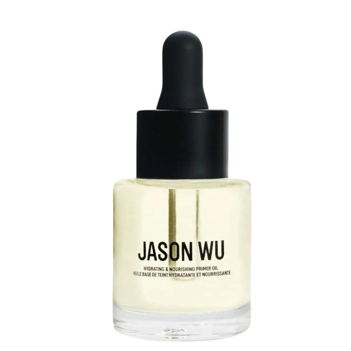 Jason Wu Wu-Prime Hydrating Primer Oil bottle ready for makeup prep