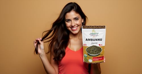 Jaunty Organics Ambunnu leaves natural foaming action emphasizes cleansing power.