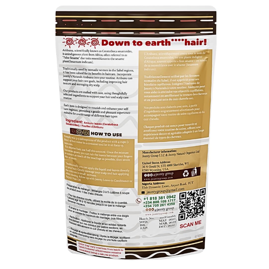 Jaunty Organics Ambunnu leaves shampoo foaming-lather demonstrates cleansing ease.