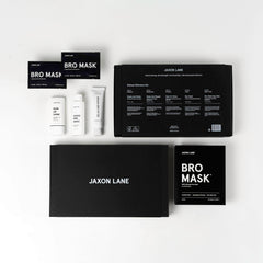JAXON LANE Bro Mask sheet mask 4-pack delivers deep hydration and adhesion
