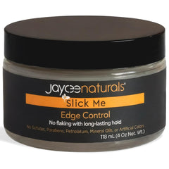 Jaycee Naturals Slick Me Edge Control defines 4C hair edges with lasting hold.