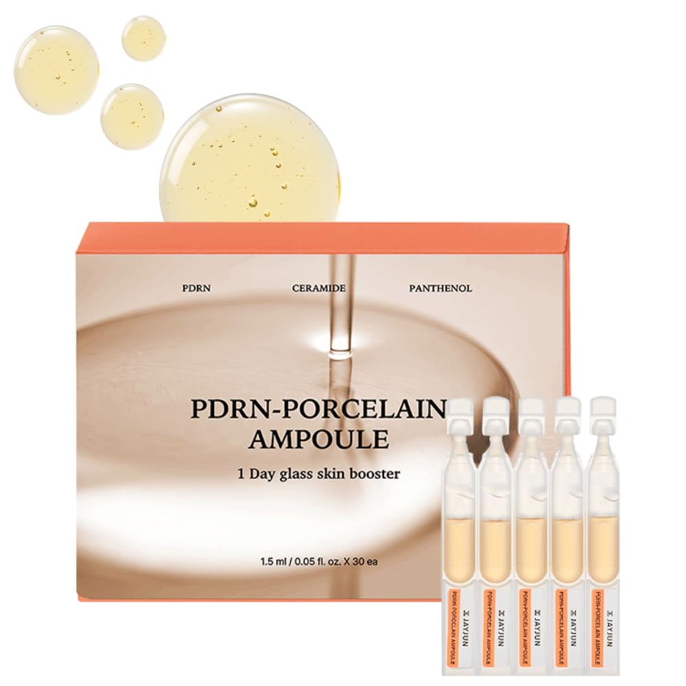 JAYJUN PDRN porcelain ampoules packaging close-up for convenient daily use
