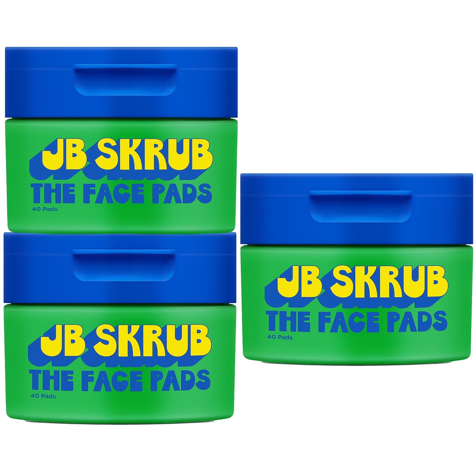JB SKRUB The Face Pads packaging highlights vegan, cruelty-free skincare for teens.