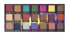 J.CAT BEAUTY Take Me Away palette closed with full-size mirror