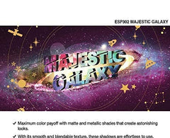 J.CAT BEAUTY Majestic Galaxy swatches reveal matte and metallic shades with smooth blendability