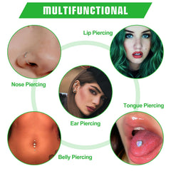 Jconly 20G needle close-up offering flexible piercing options with smooth handling.