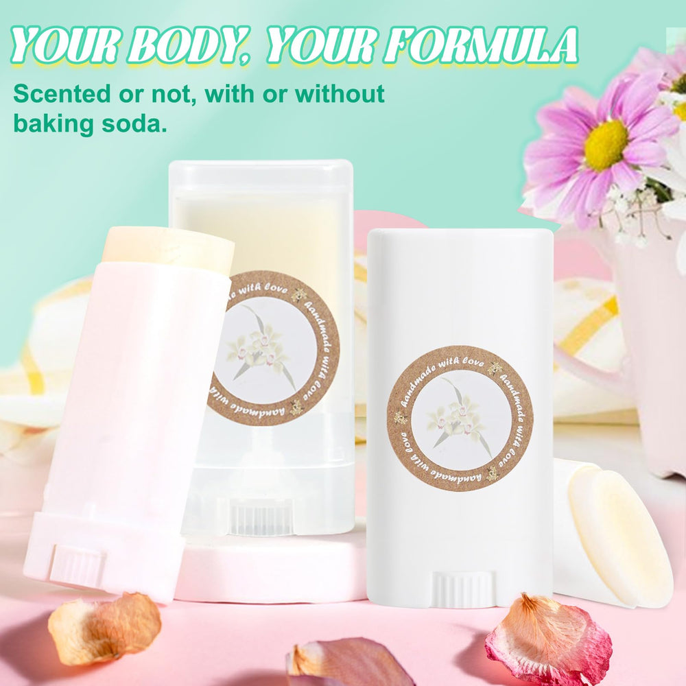 JCOOS instruction manual guides simple at-home deodorant crafting.