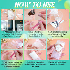 JCOOS complete kit enables personalized, aluminum-free body care at home.