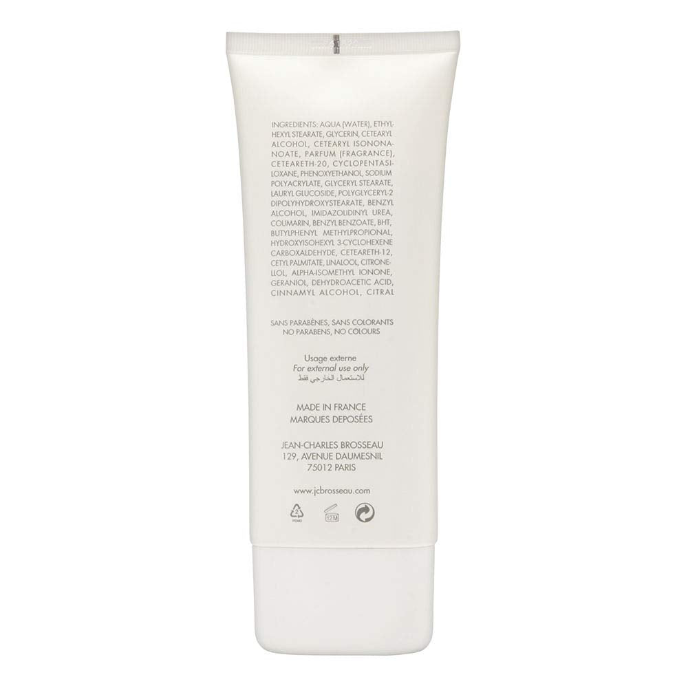 Jean-Charles Brosseau Ombre Rose on skin for lasting hydration.
