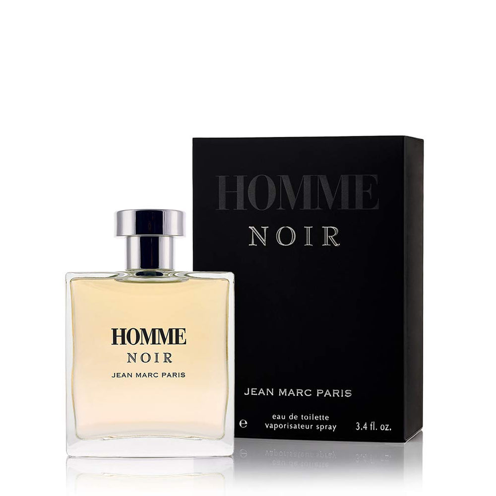 Jean Marc Paris Homme Noir bottle front view for daily wear and refined style.