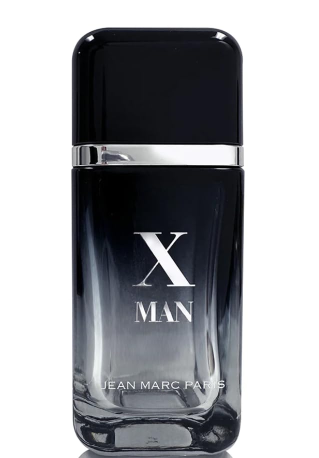 Jean Marc Paris X MAN EDT bottle on display, ideal for daily wear and versatile day-to-night style.
