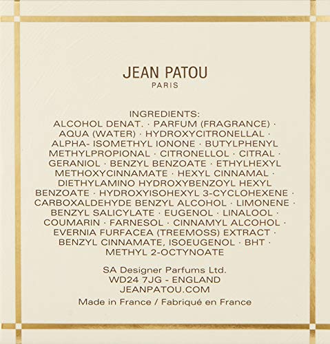 Jean Patou 1000 cap and atomizer ready for precise daily application