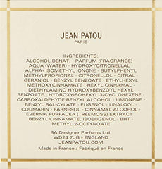 Jean Patou 1000 cap and atomizer ready for precise daily application