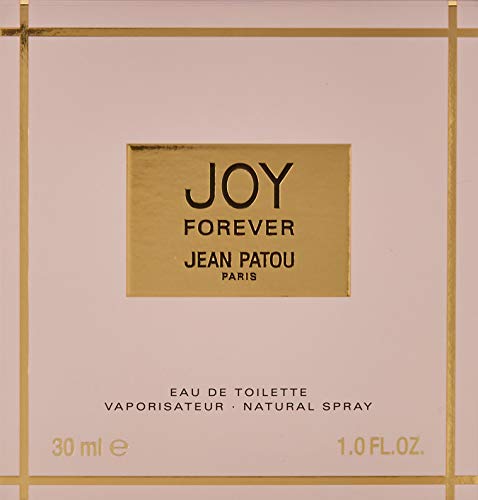 Jean Patou Joy Forever EDP bottle angled, premium glass and refined luxury