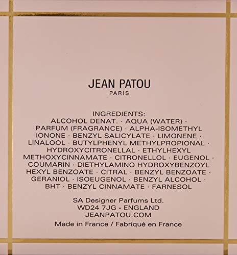 Jean Patou Joy Forever EDP packaging emphasizing classic design and heritage