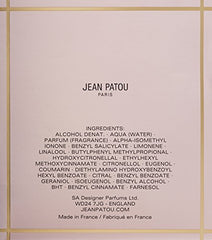 Jean Patou Joy Forever EDT packaging box, classic Parisian design